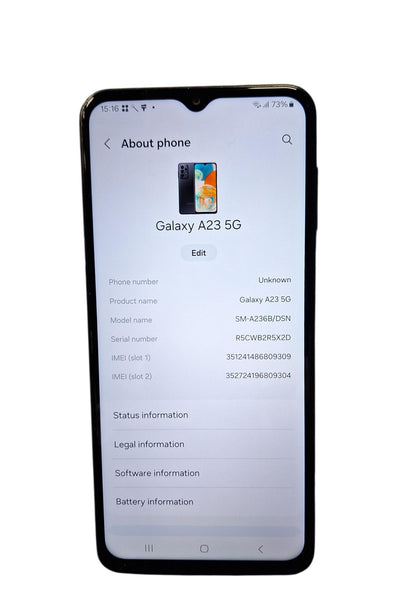 Samsung A23 5G - 64GB - Unlocked