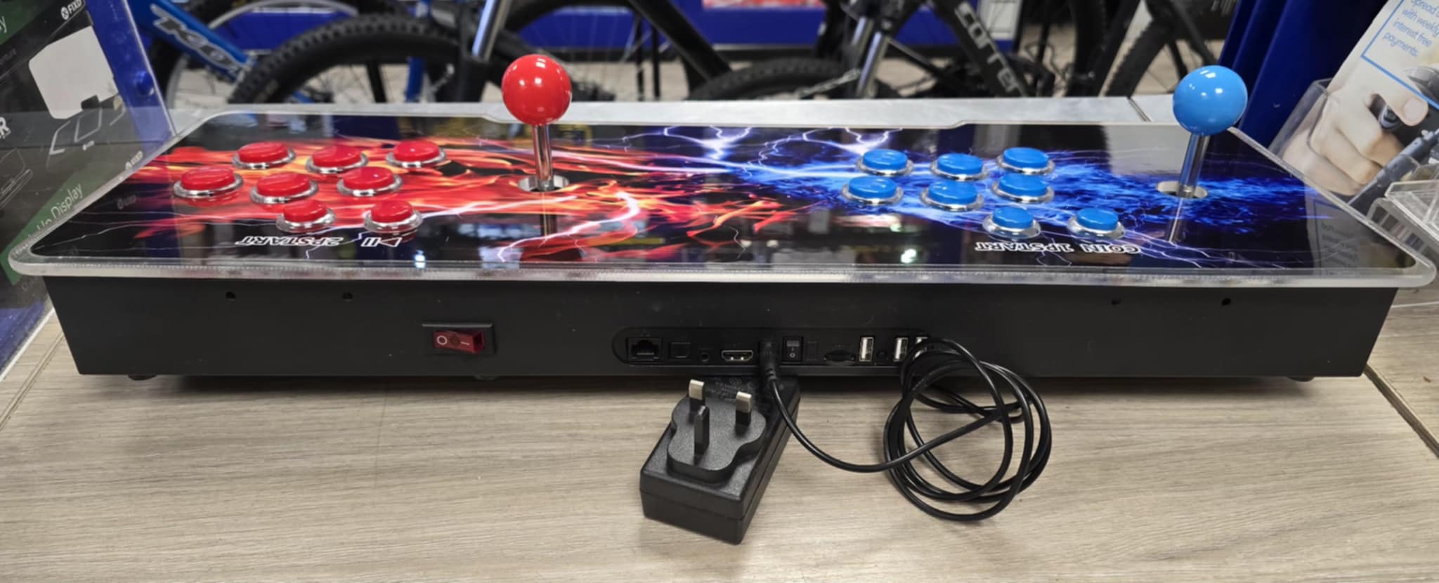 arcade game stick with built in games