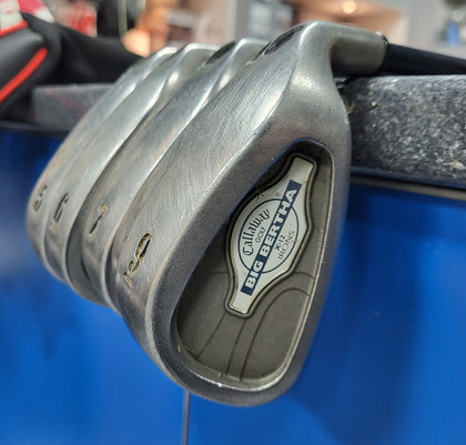 Callaway Big Bertha X-12 Golf Irons - Light Flex Graphite 5 - 9