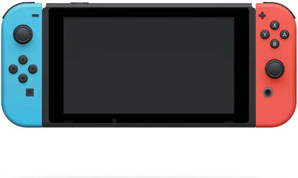 Nintendo Switch (Neon Red/Blue) with 3 unboxed games