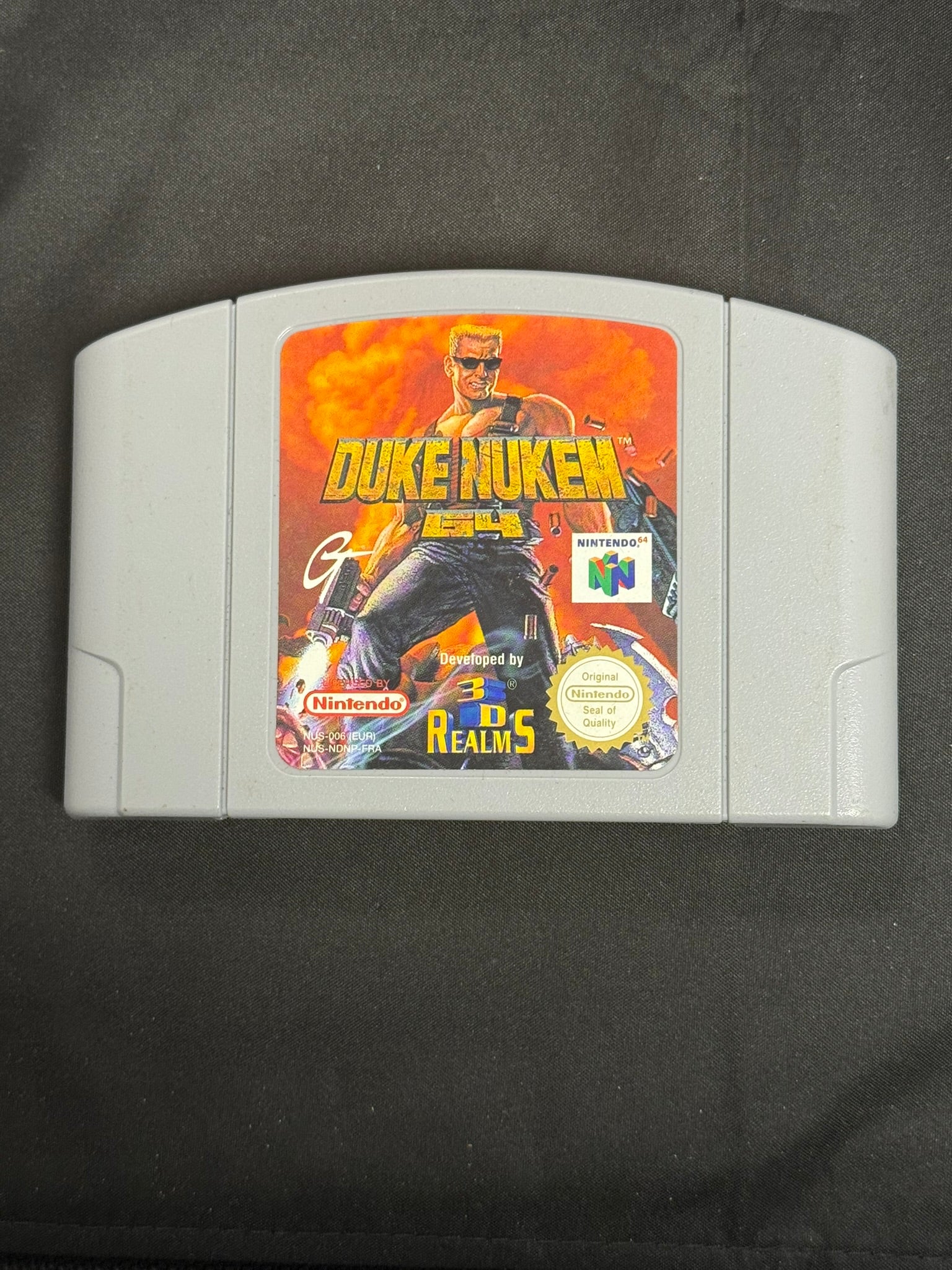 nintendo 64 console and game