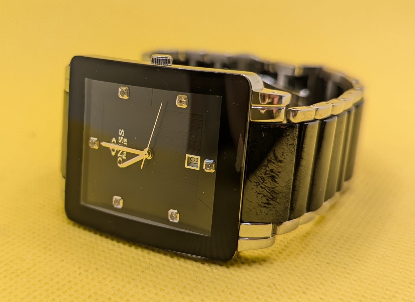 ***SALE*** Paris Men's ON603-MBK Prezioso Swiss Quartz Bracelet Watch