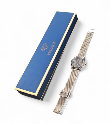 Astron Solar Stainless Steel Quartz Watch**Boxed**