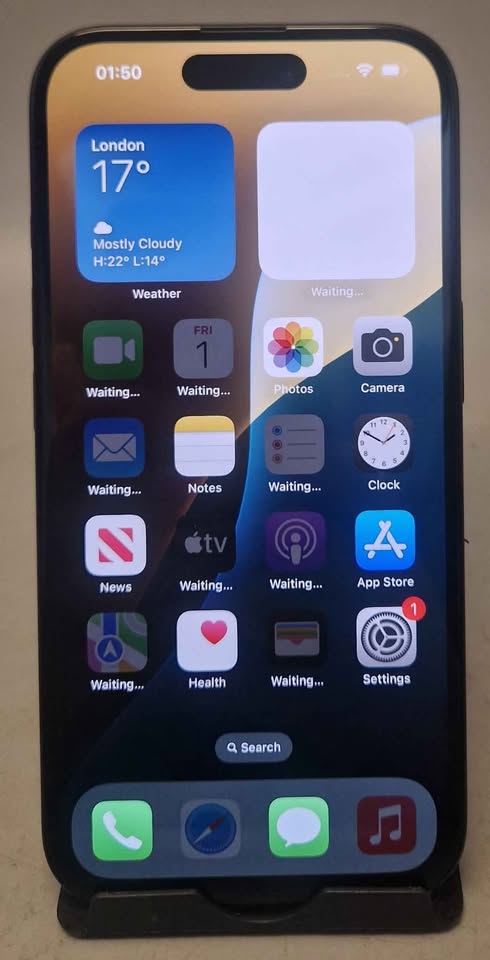 Apple iPhone 16 128GB Black, Unlocked 100% Battery Health