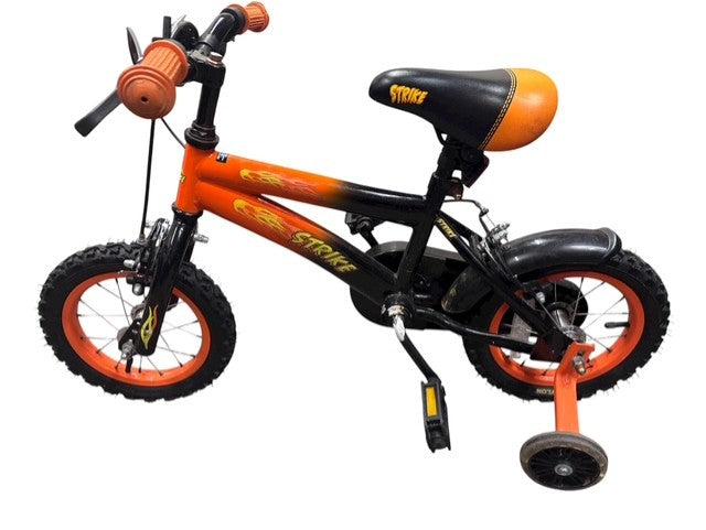 Strike 12" Kids Bike Orange and Black **Store Collection Only**