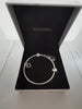 Pandora Bracelet with 4 charms , 17.42G Hallmarked 925 ALE