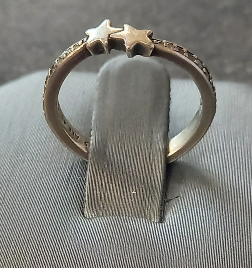 Pandora Shooting Stars Sparkling Ring - Size-I