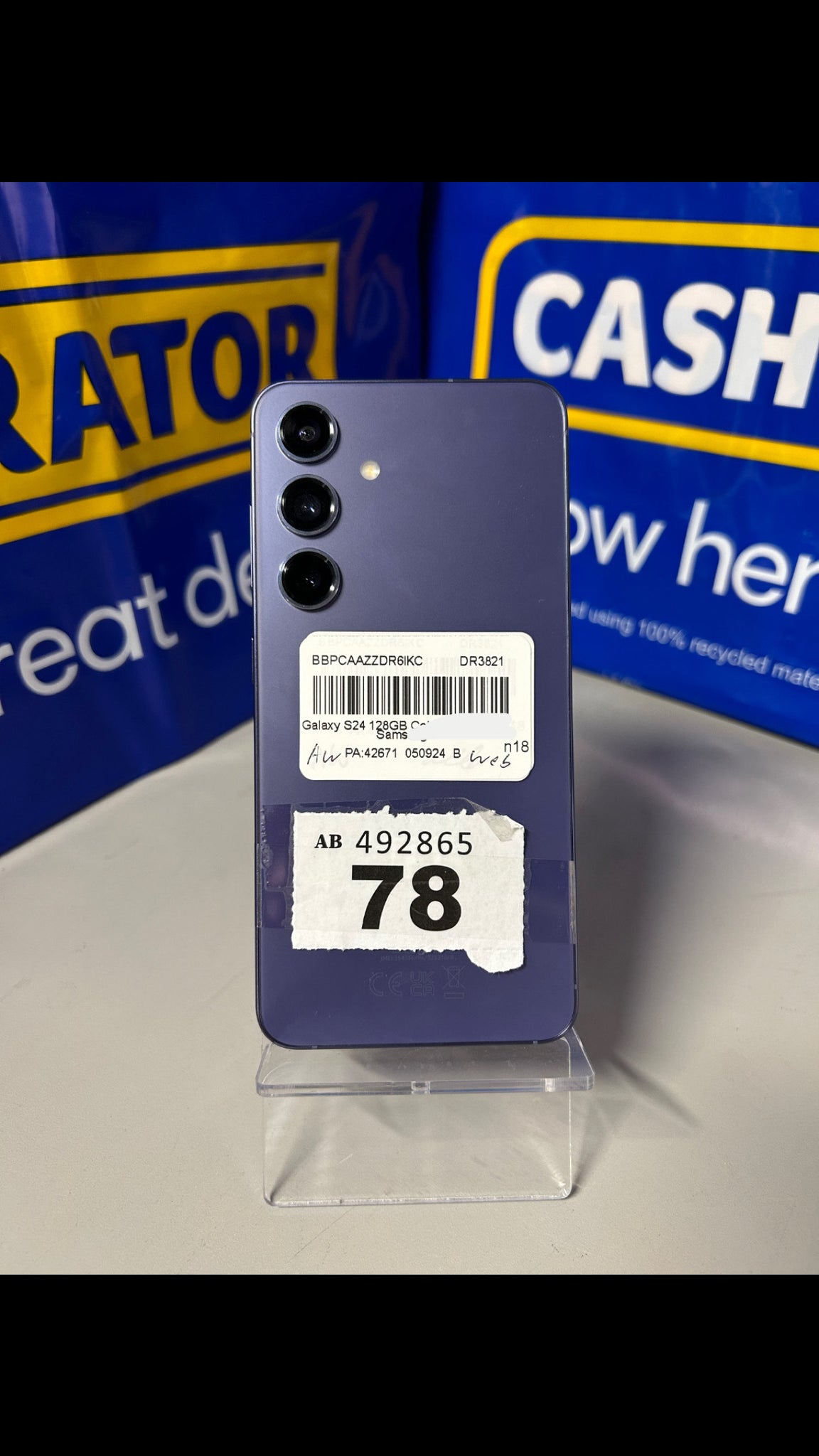 Galaxy S24 128GB Violet, Unlocked