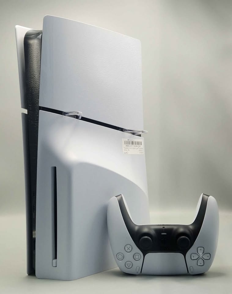 Playstation 5 Slim Disk Console, 1TB, White, Boxed