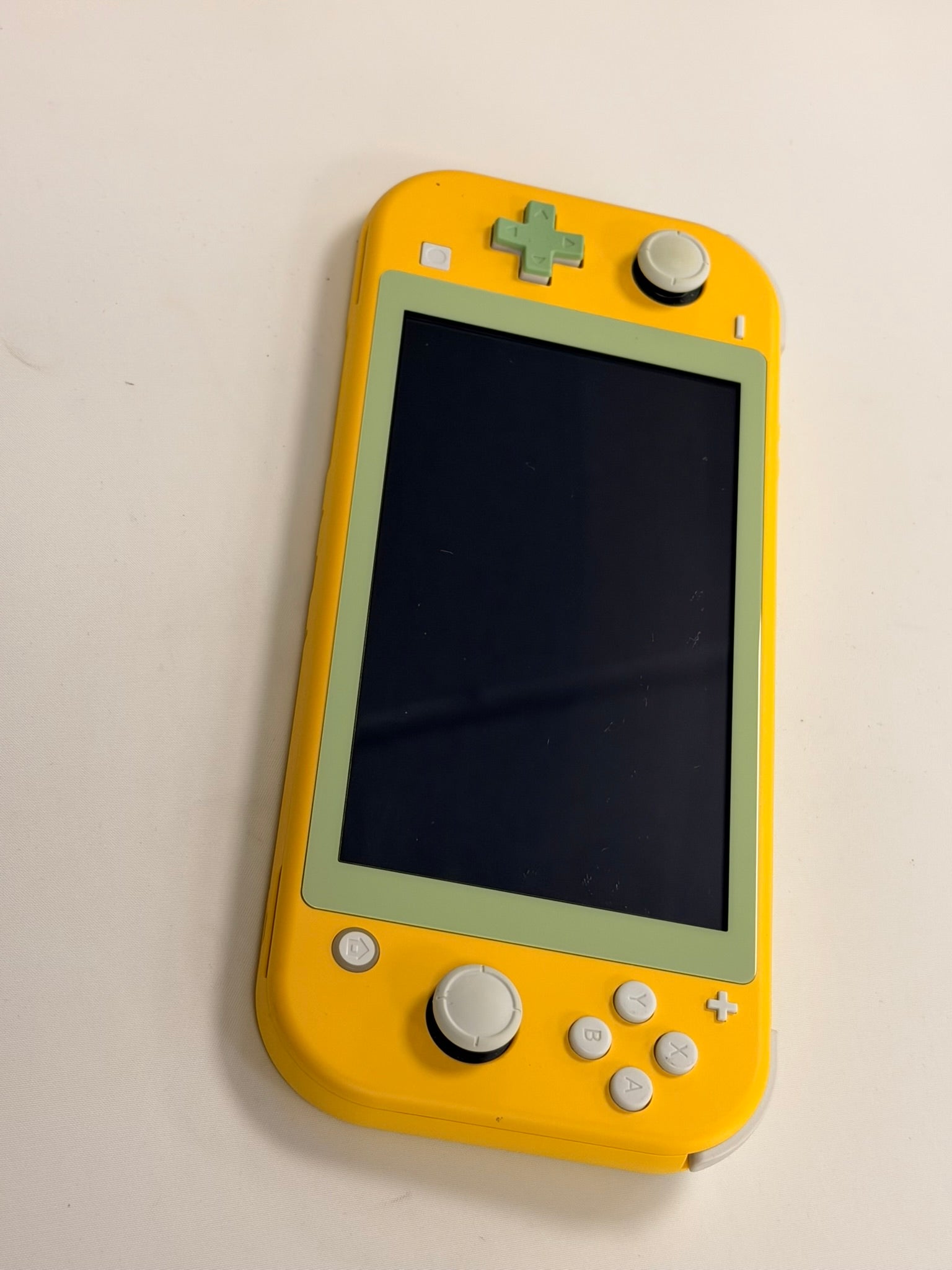nintendo switch lite yellow console boxed