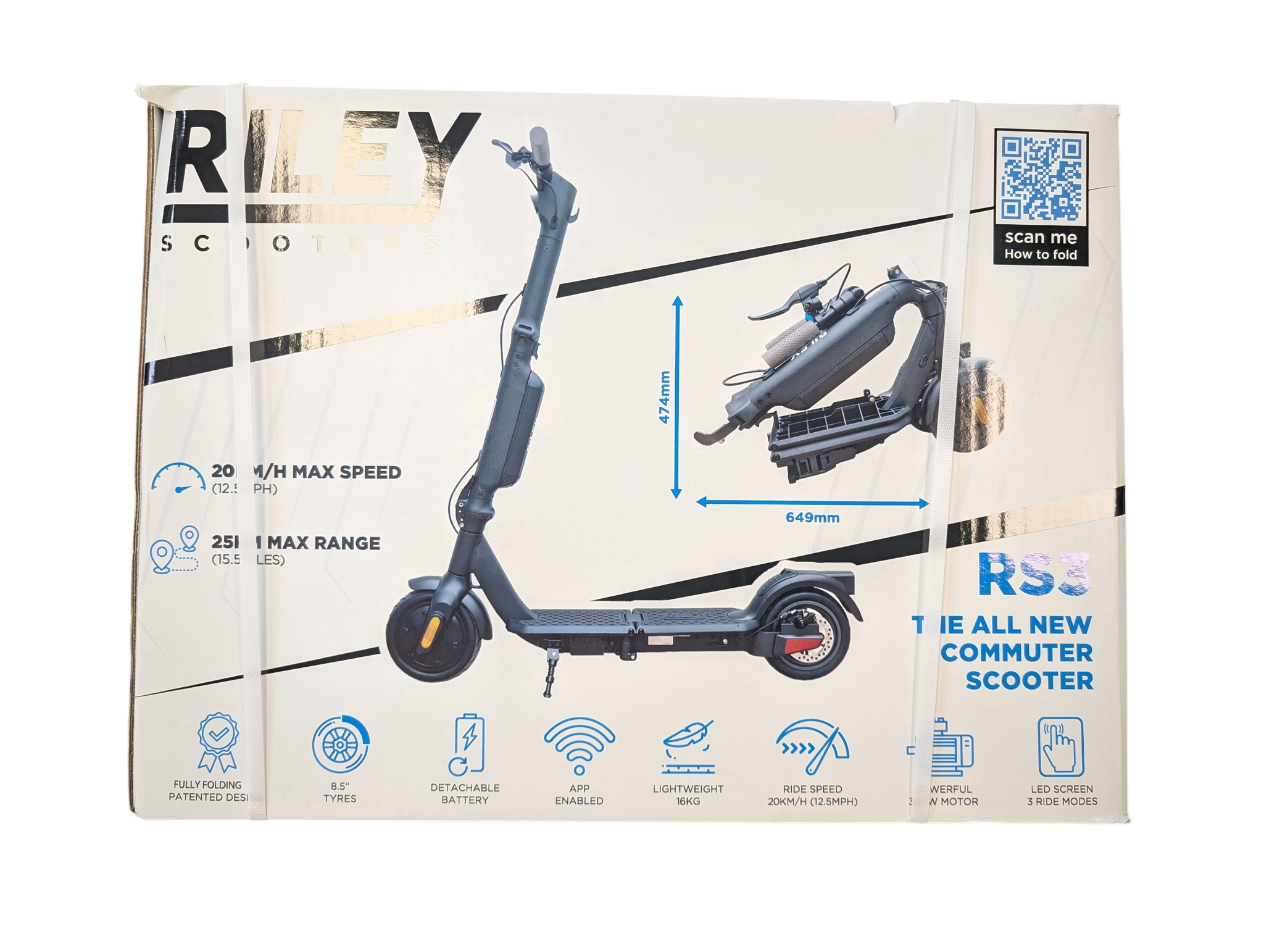 Brand New Riley rs3 electric scooter