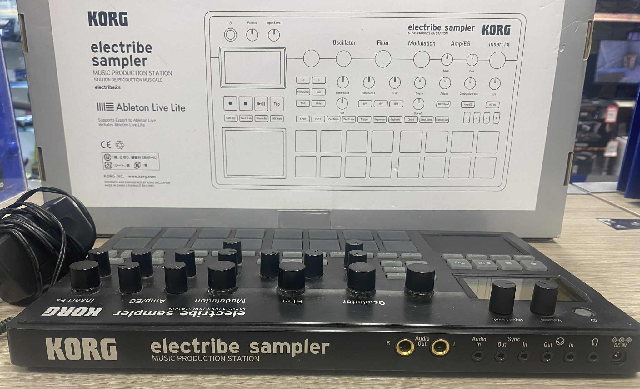 Korg Electribe 2 Sampler Black