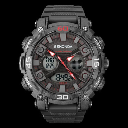 Mens Sekonda Alarm Chronograph Watch 1036