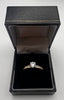 9ct Gold CZ size R