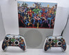 Microsoft Xbox One S 500gb Console with 2 controllers (marvel wrap)