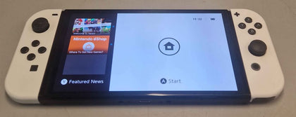 Nintendo Switch Console, 64GB OLED + White Joy-Con, Discounted