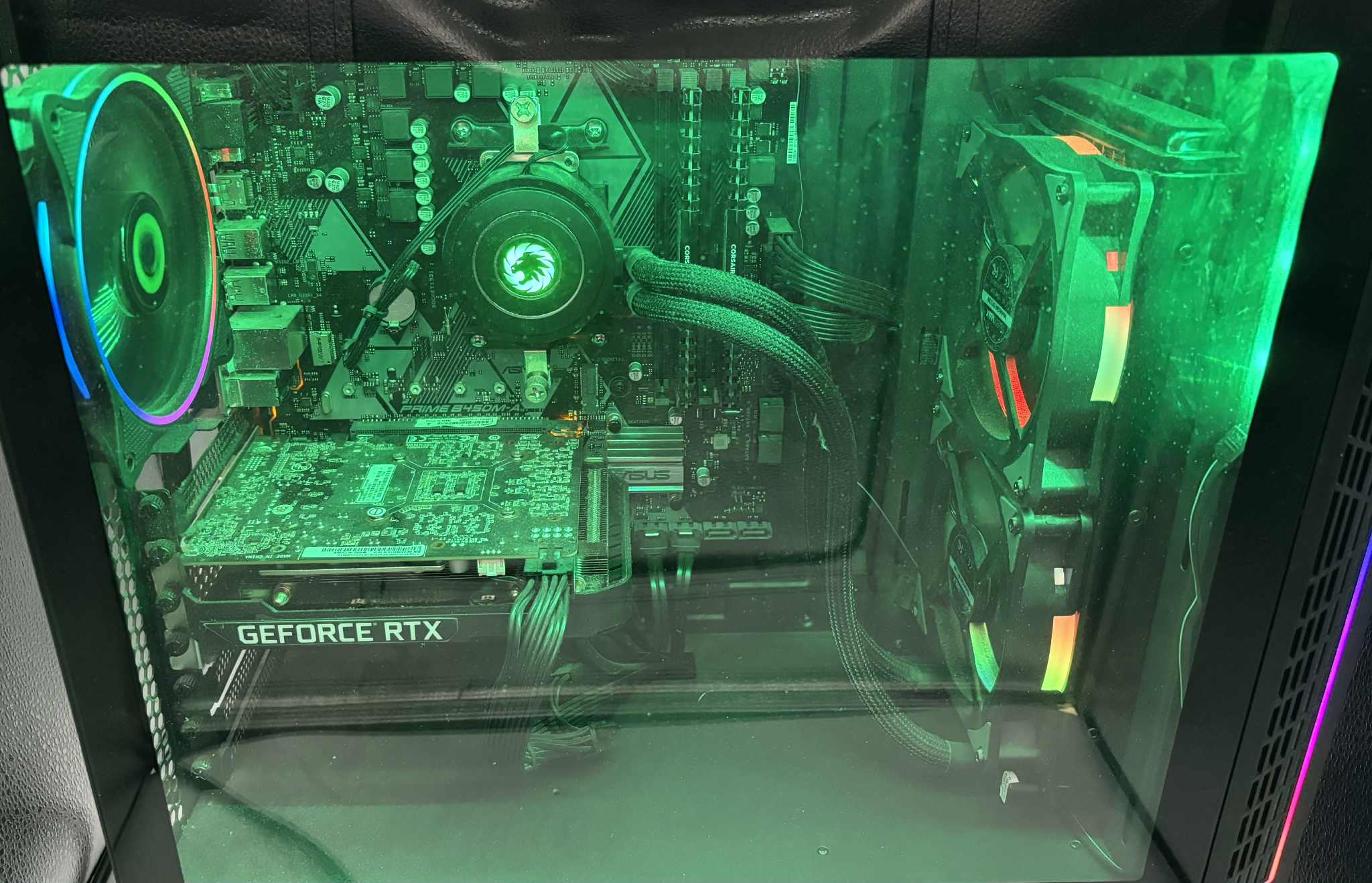 **collection only** CUSTOM/RYZEN 5 3600XT/16GB RAM/1TB SSD/W10/GEFORCE RTX 2060
