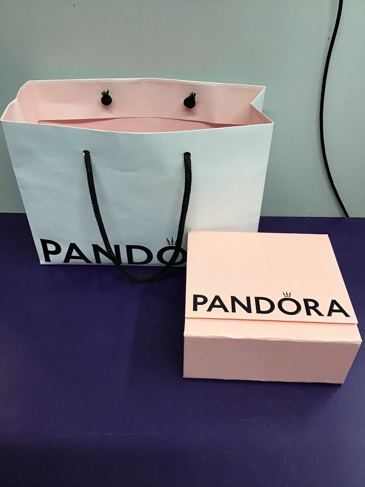 Pandora Sparkling Moon & Star Necklace
