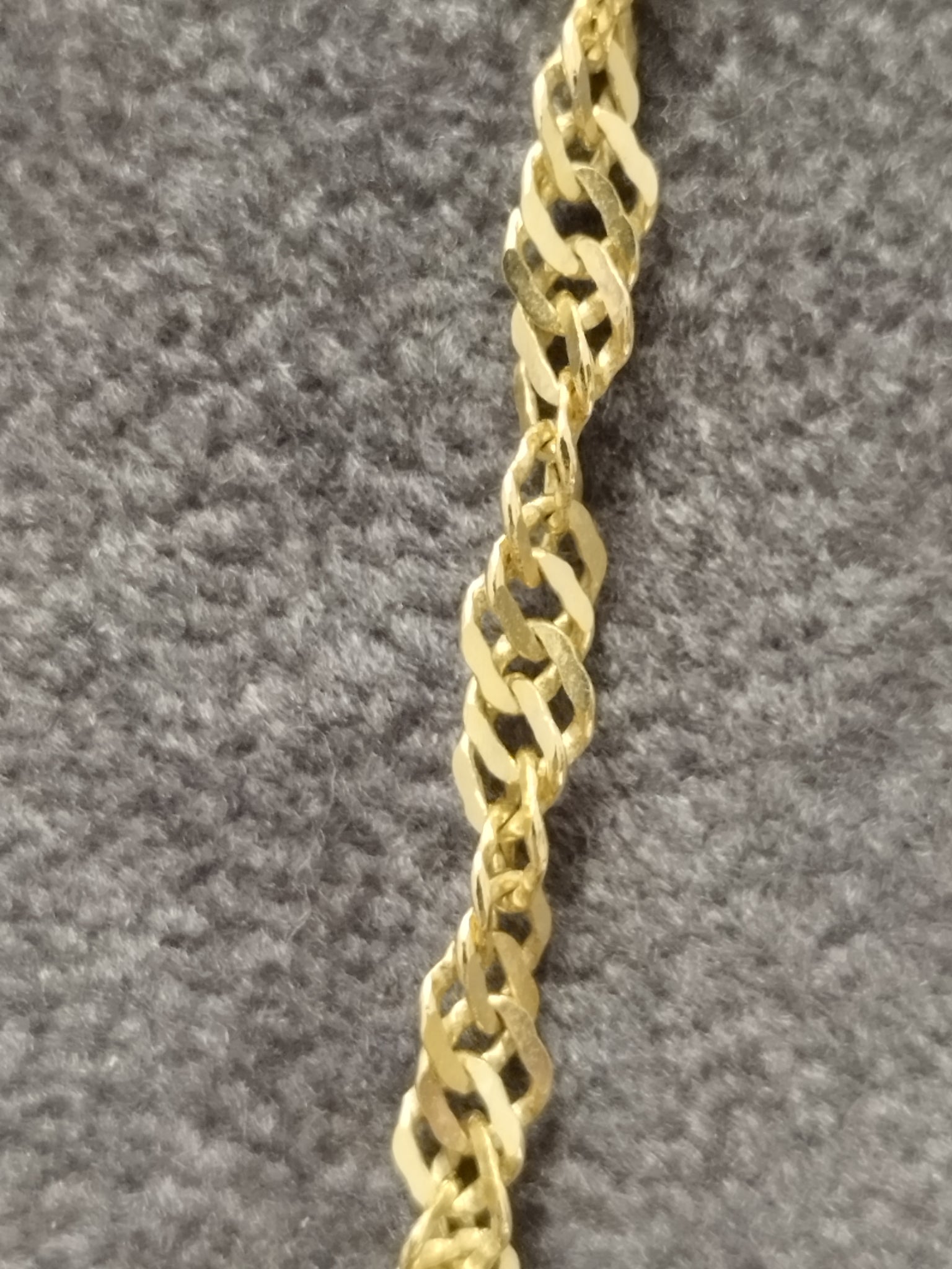14ct Yellow Gold Singapore Chain