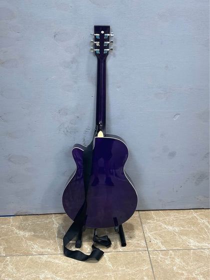 Lindo Acoustic 6-String Purple Guitar - LDSD1018