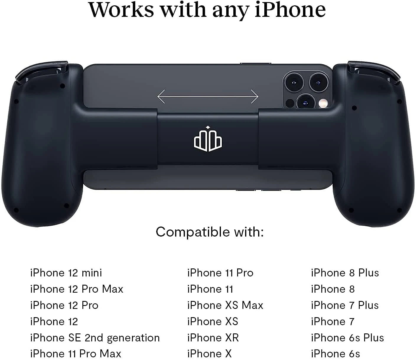 Backbone One F/ iPhone Black Lightning Gamepad PC, Playstation, IOS