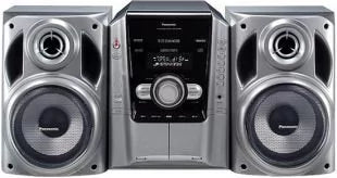 Panasonic SA-AK240 5CD Stereo System & Loud Speakers 230W.