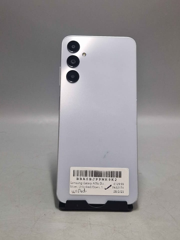Samsung Galaxy A05s Dual Sim (4GB+64GB) Silver, Unlocked