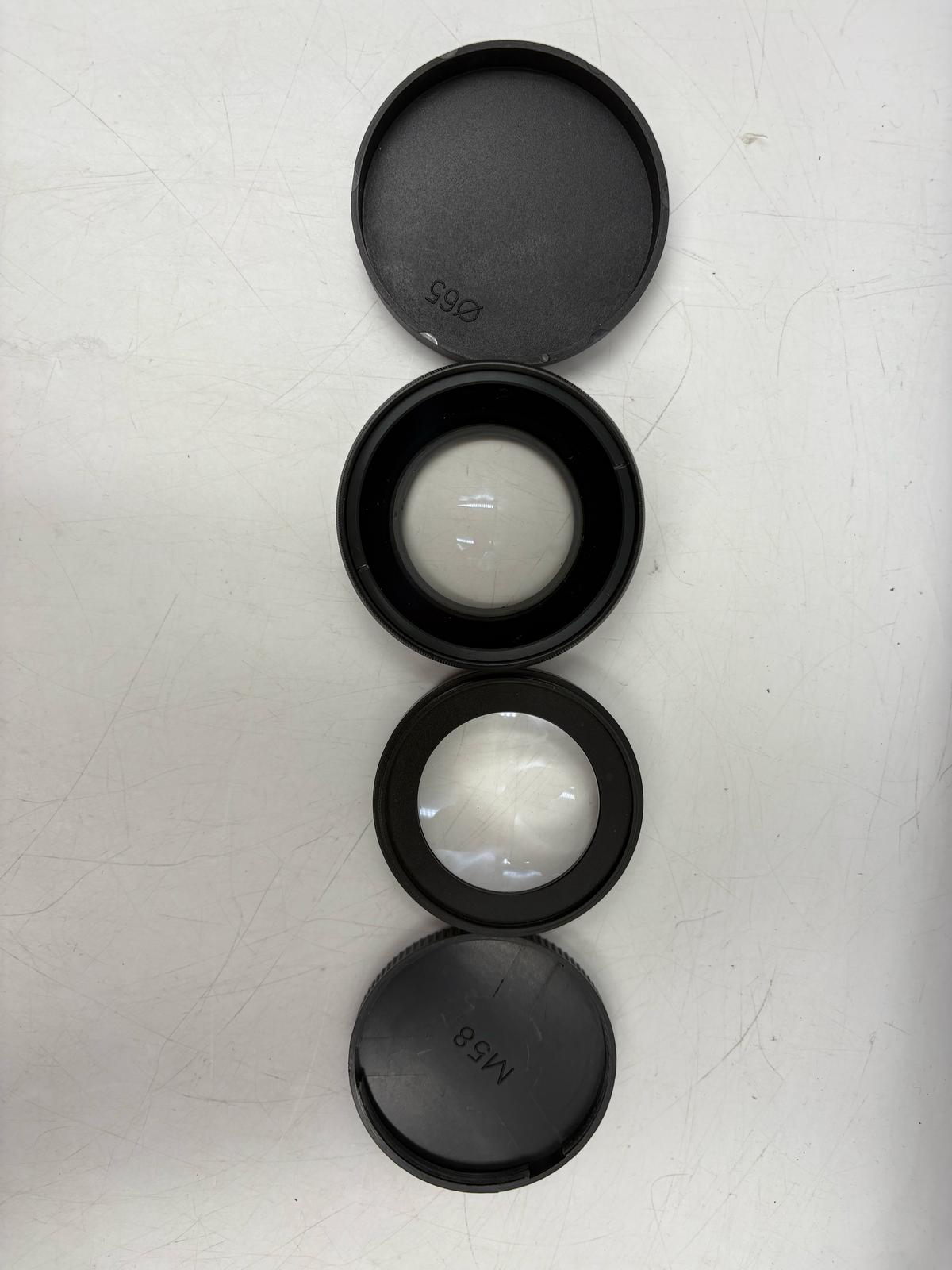 Professional Camera Wide Angle Lens,52mm 0.45X Wide Angle Universal Conversion Macro Lens