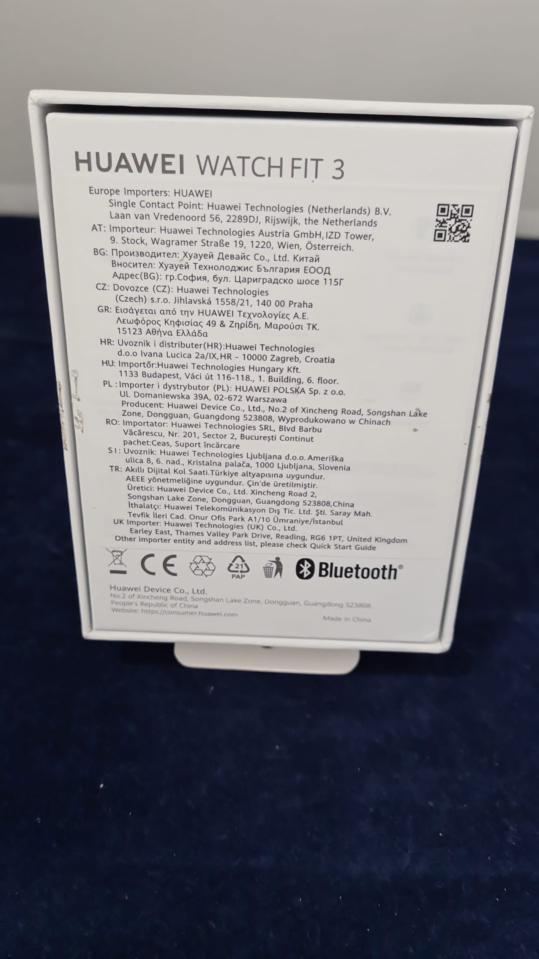 Huawei Watch Fit 3 Grey
