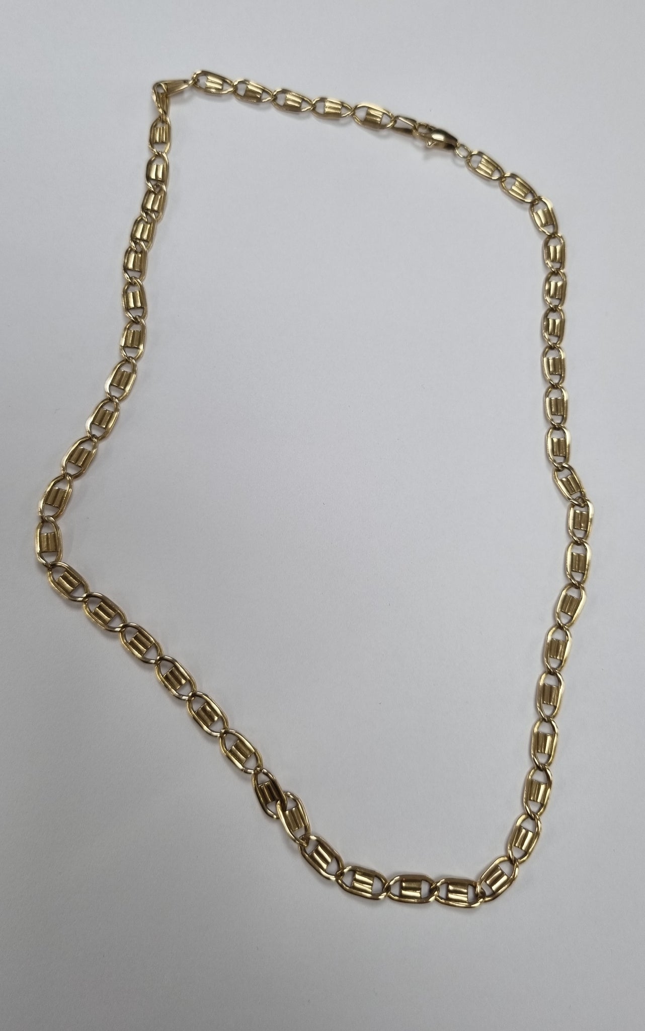 9ct gold chain 18"