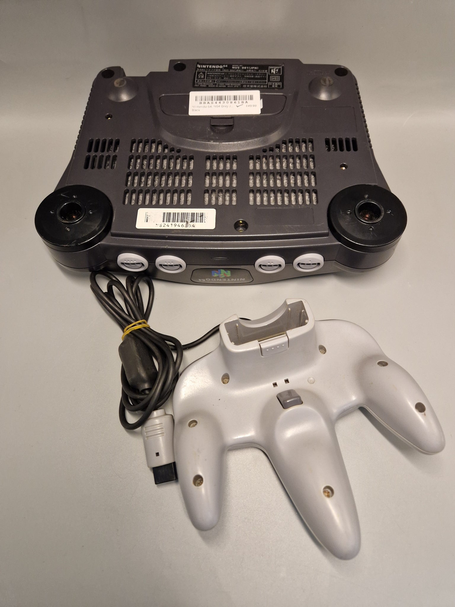 Nintendo 64, N64 Grey Japanese Version