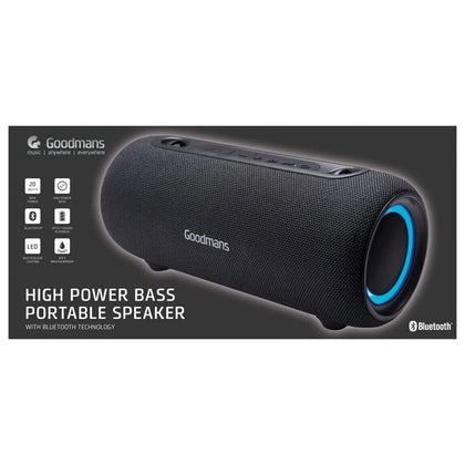 *sealed*Goodmans Portable Bluetooth Bass Speaker