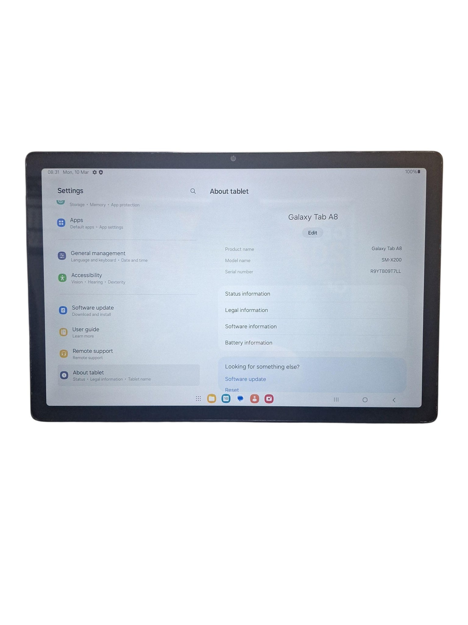 Samsung Galaxy Tab A8 SM-X200 - 32GB - WIFI Only - Pink