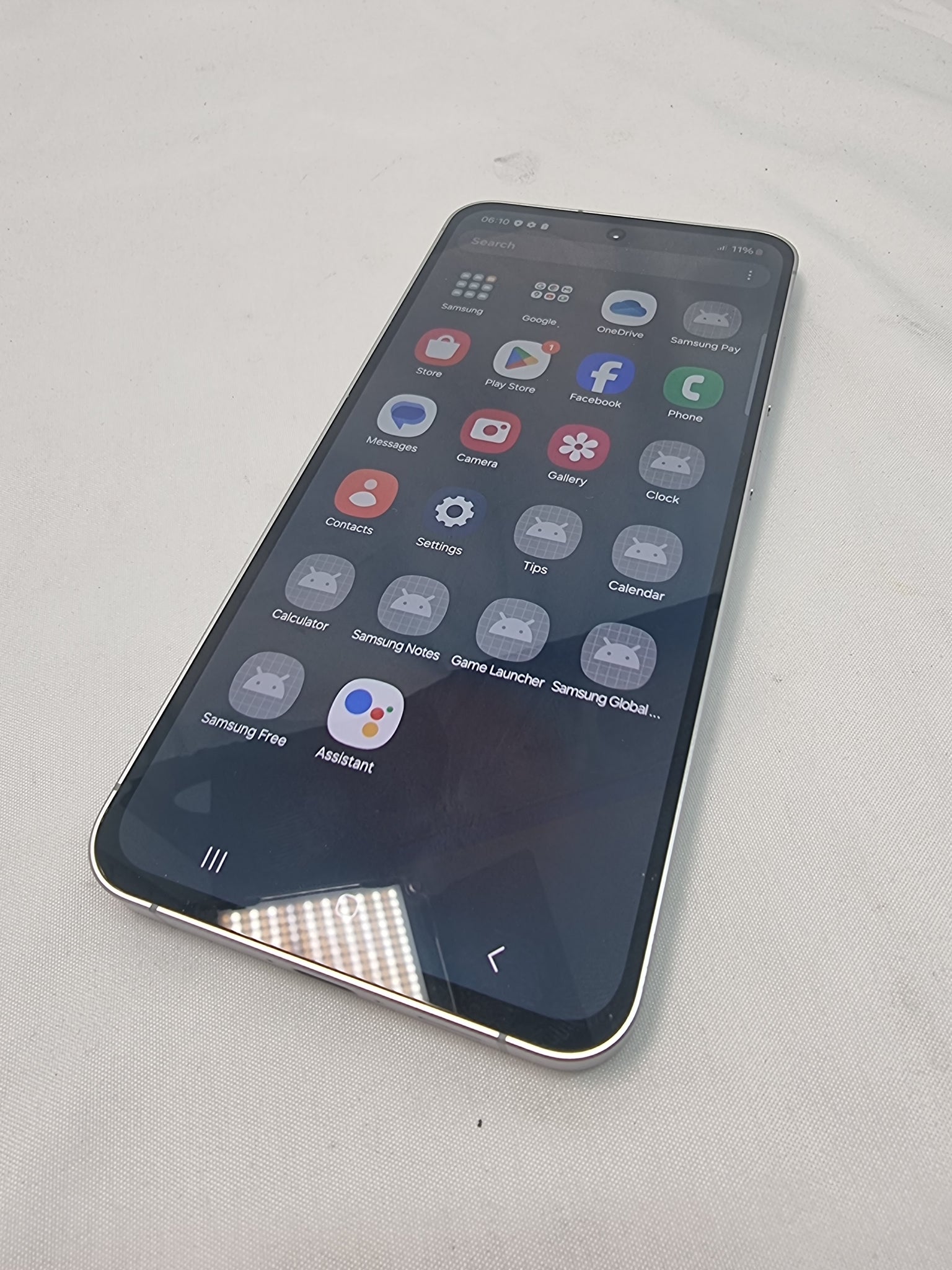 Samsung Galaxy S24 Fe snartphone blue 128GB Unlocked unboxed