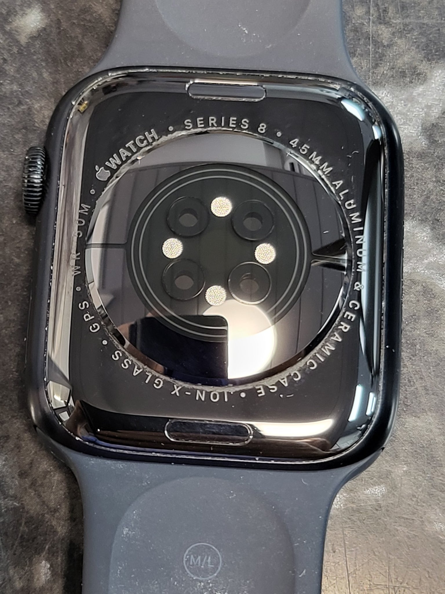 Apple Watch Series 8 GPS 45mm Midnight Aluminium
