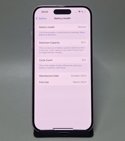 Apple iPhone 15 128GB Pink