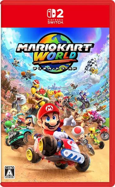 Nintendo Mario Kart World Switch 2 Racing Game Console Edition