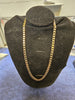 9ct curb necklace 18"