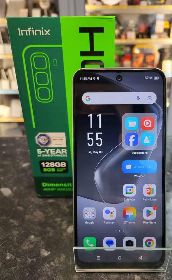 Infinix Hot 50 5G Sage Green,  4GB /128 GB, Unlocked
