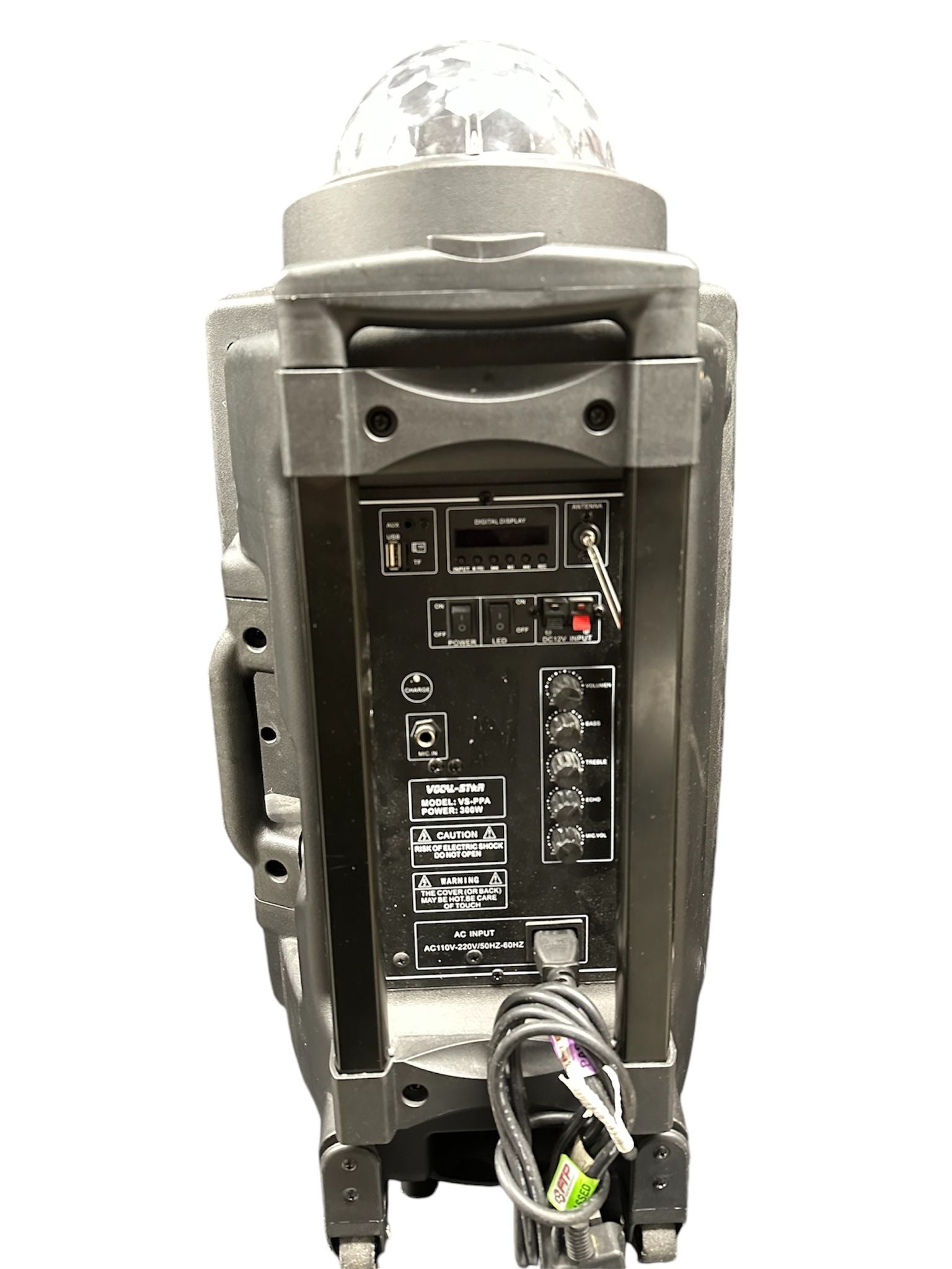 ***SALE*** Vocal Star VS-PPA Portable Bluetooth Karaoke Speaker