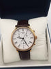 TISSOT T-Classic Chronograph Quartz Leather Strap 42mm Mens Watch - Unboxed