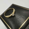 18ct Diamond Gold Ring Hallmarked 2.4g Size P **Hallmarked & Tested**