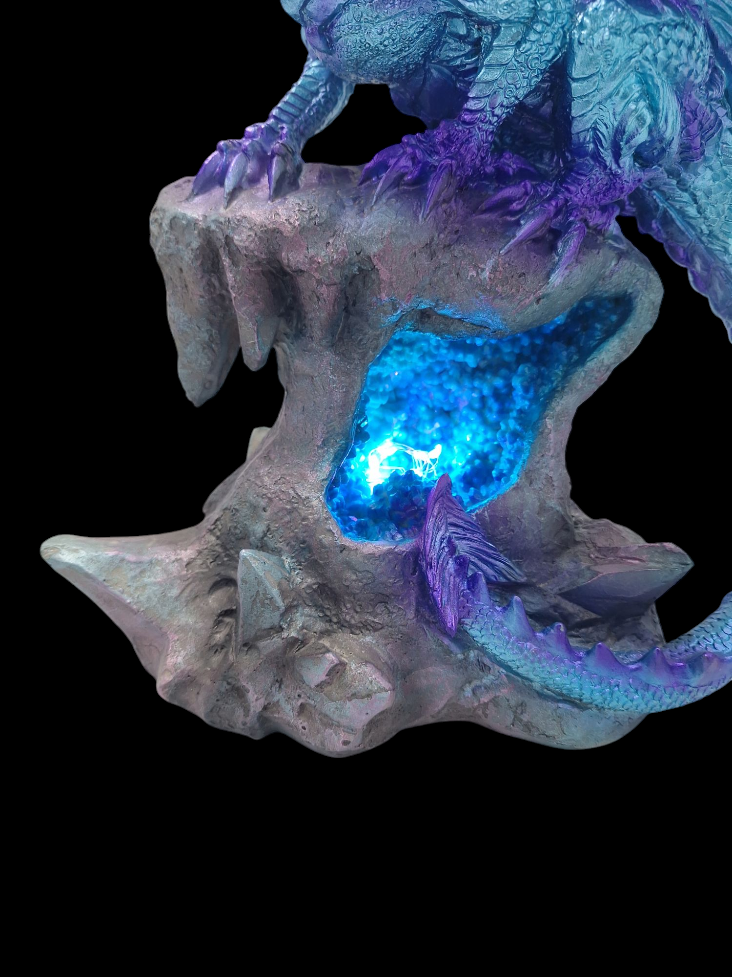 Blue dragon LED statute Decorative Ornament **BRAND NEW BOXED**
