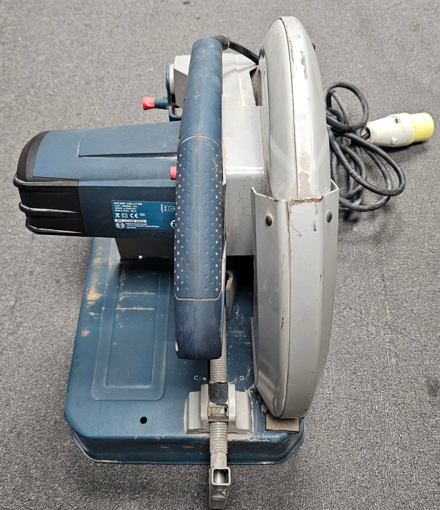 Bosch Professional GCO 2000 355mm / 12" Heavy Duty Metal Cut-Off Grinder Saw **Collection Only**