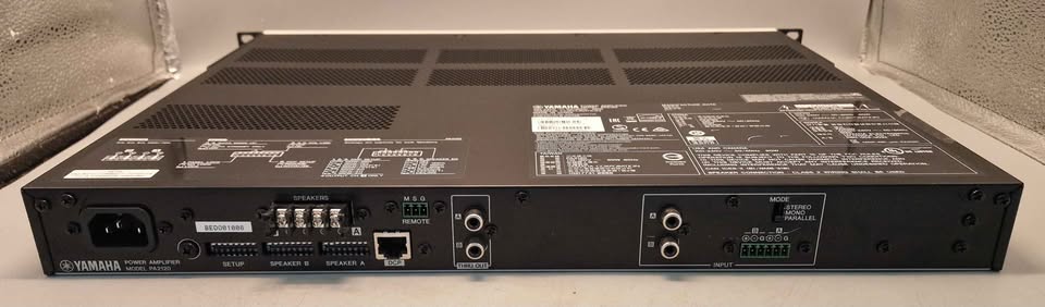 Yamaha PA2120 120W 2 Channel Amplifier with power lead