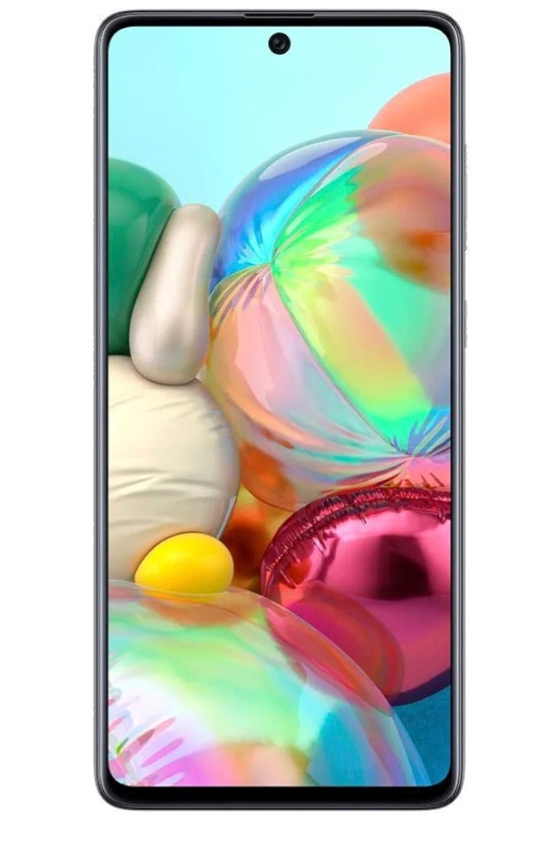 Samsung Galaxy A71 Mobile Phone; Sim Free Smartphone  Prism Crush Black unlocked