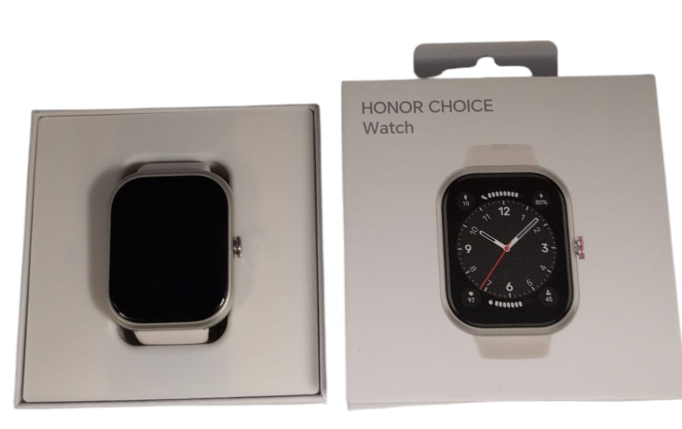 Honor Choice Haylou Smart Watch, White, Works With IOS And Android