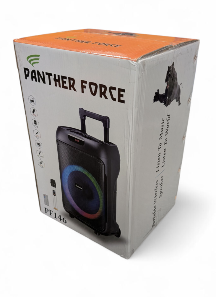 Panther Force PF146 Karoke Box Speaker *Boxed in New Condition* COLLECTION ONLY