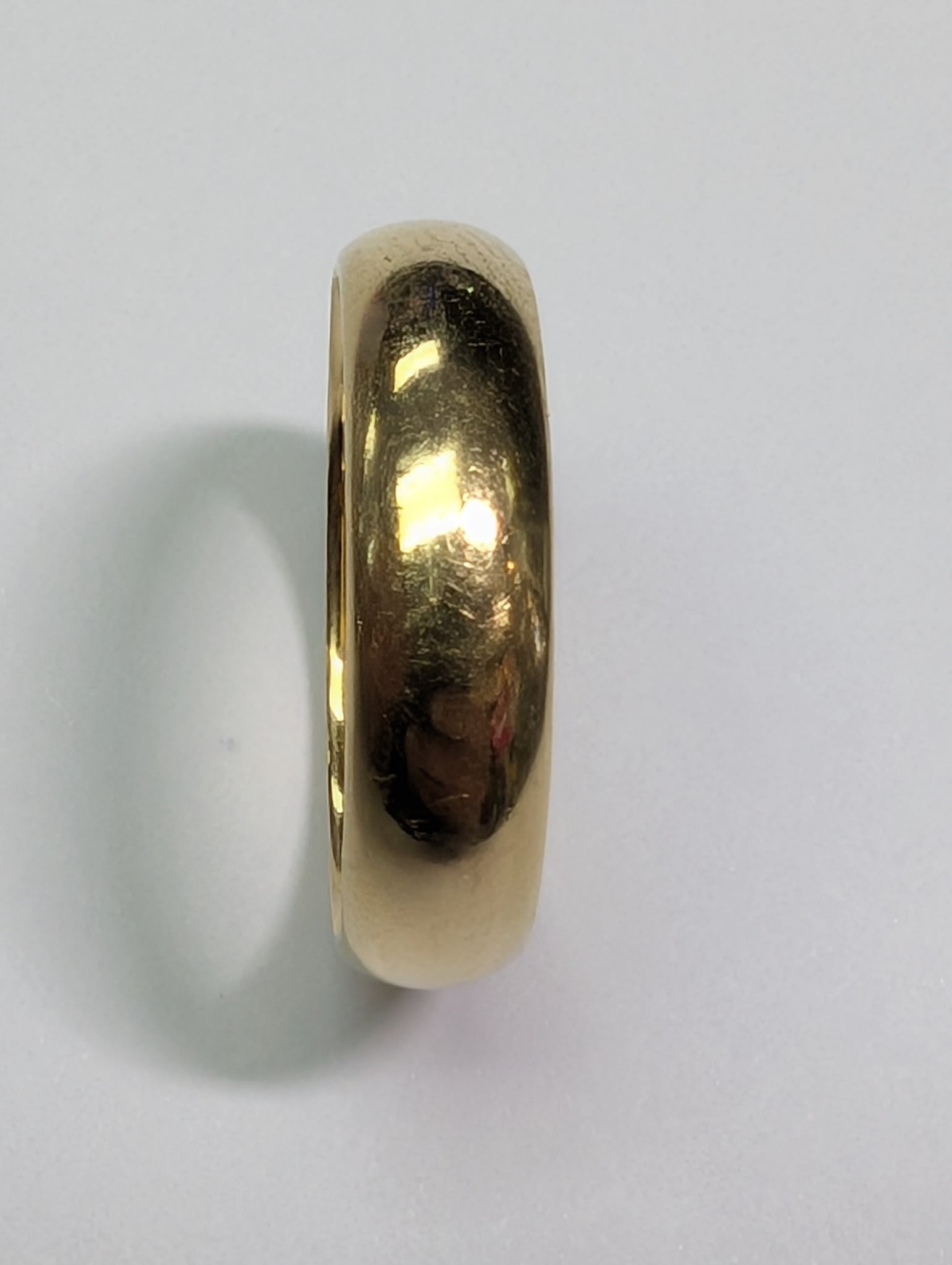 18ct Gold Wedding Band Ring - Size S