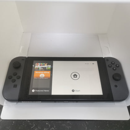 Nintendo Switch Console, 32GB + Grey Joy-Con, Unboxed